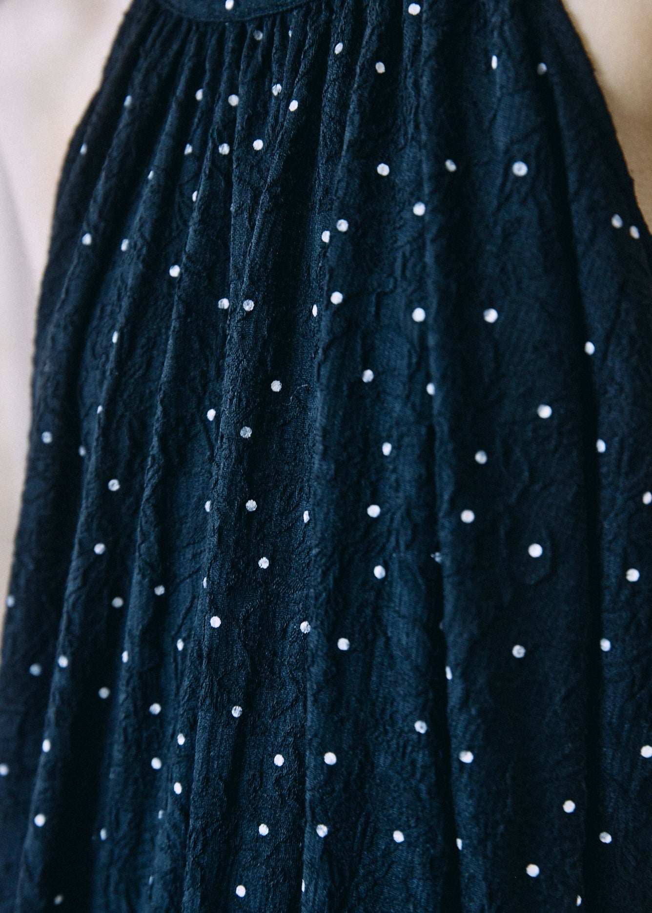 Dot Balloon Dress