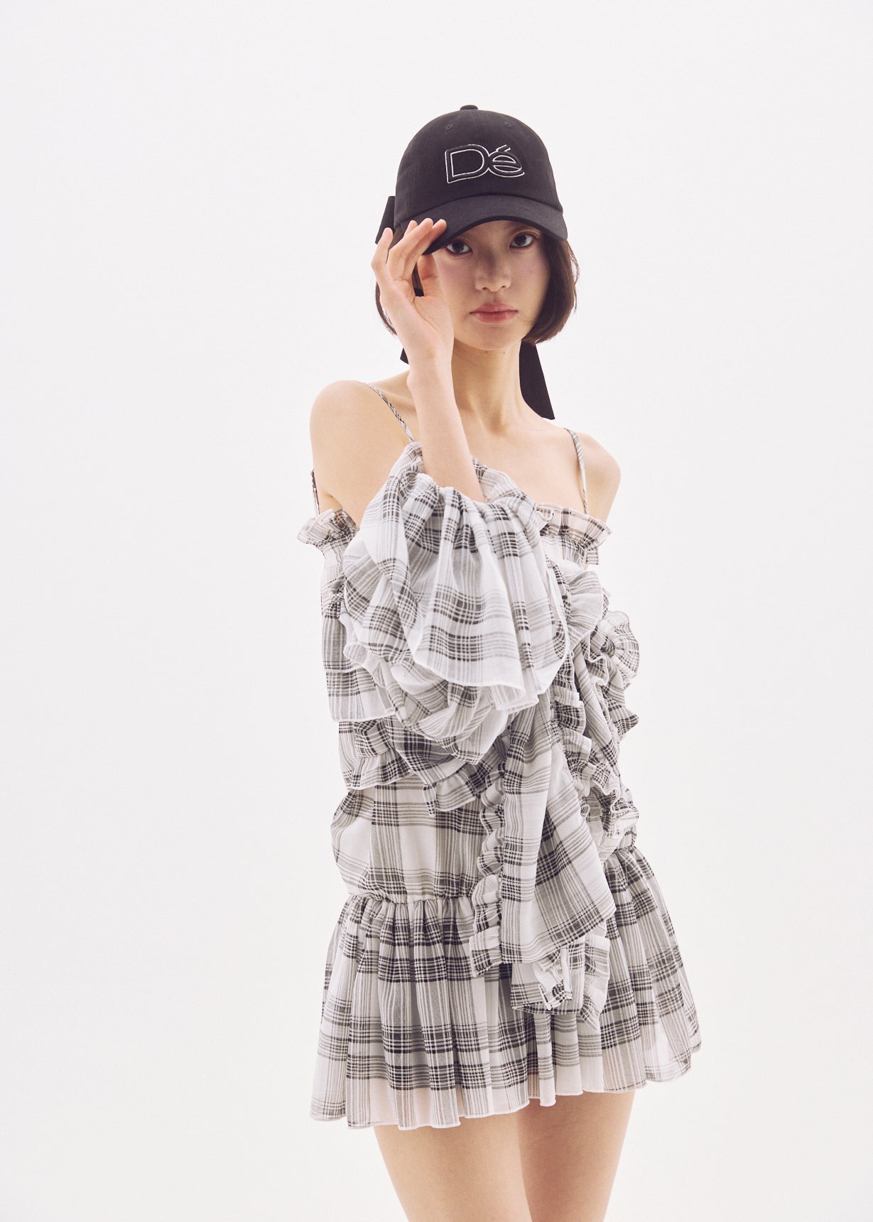 2Way Ribbon Tunic【CHECK】