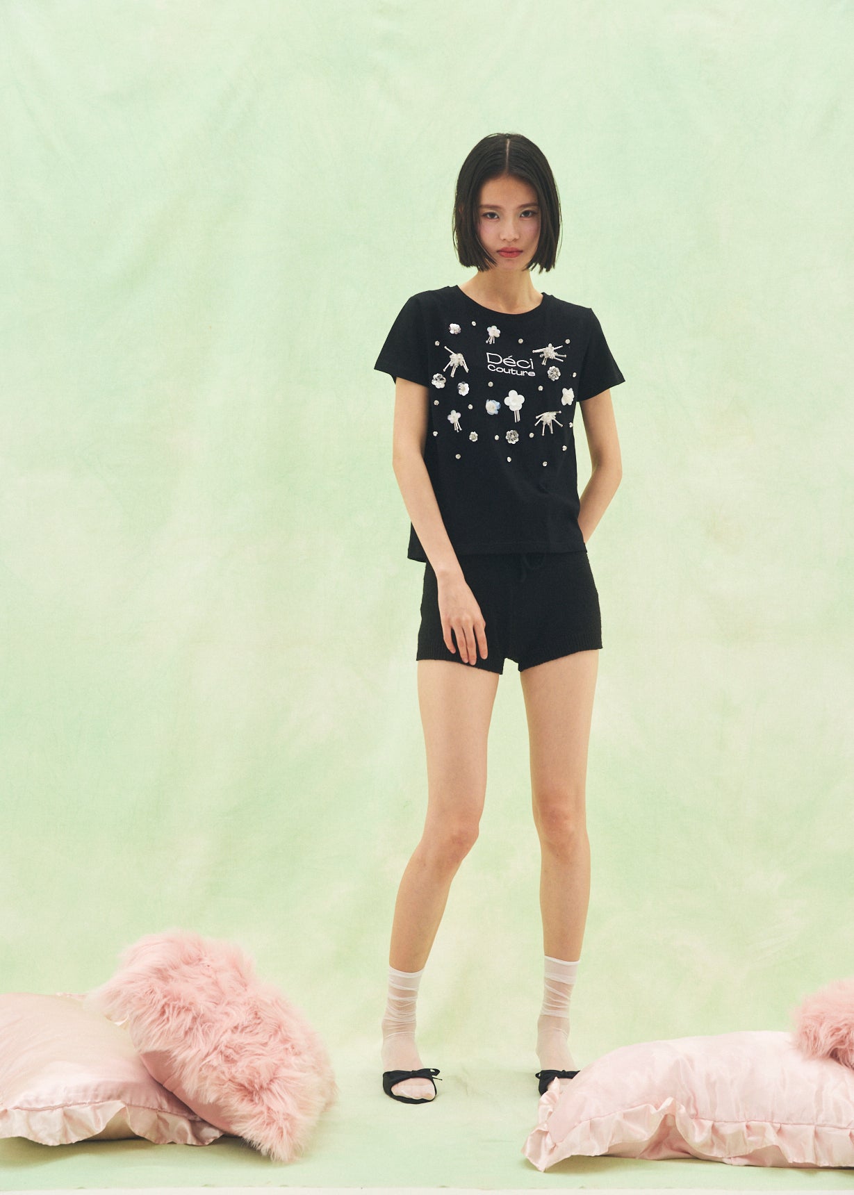 Floral Bijou Logo T-Shirt