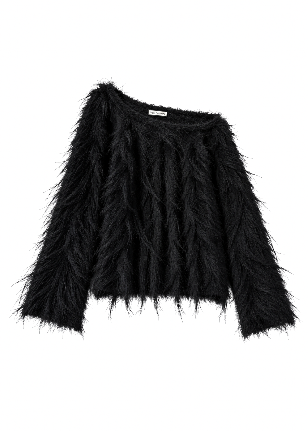【予定商品】Off Shoulder Feather Knit