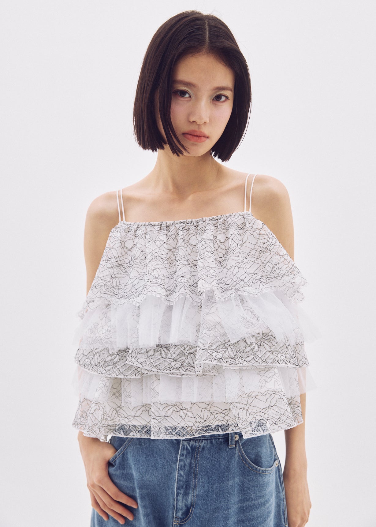 Lace Layer Camisole Top