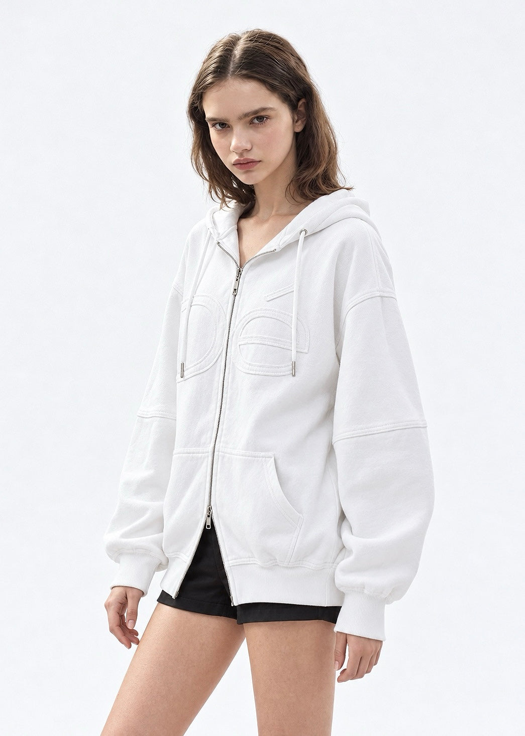 Dé Logo Zip Hoodie　