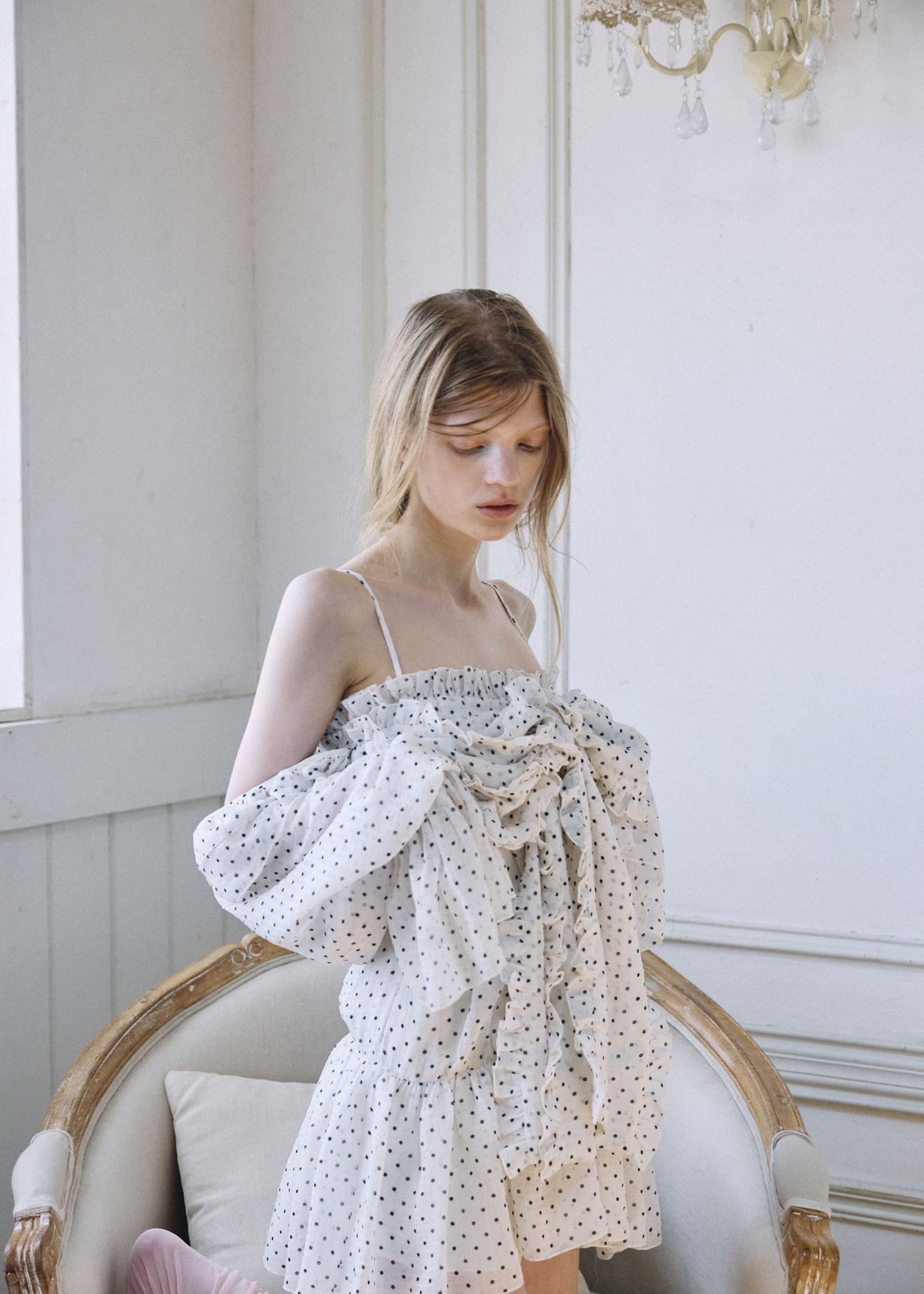 2Way Ribbon Tunic【DOT】
