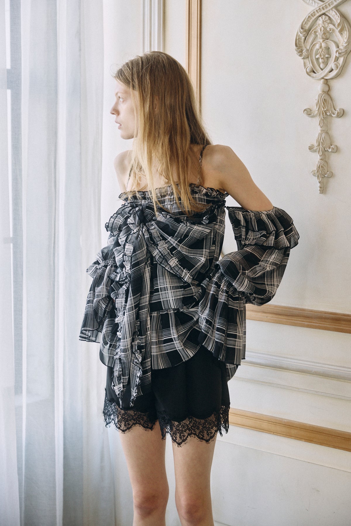 2Way Ribbon Tunic【CHECK】