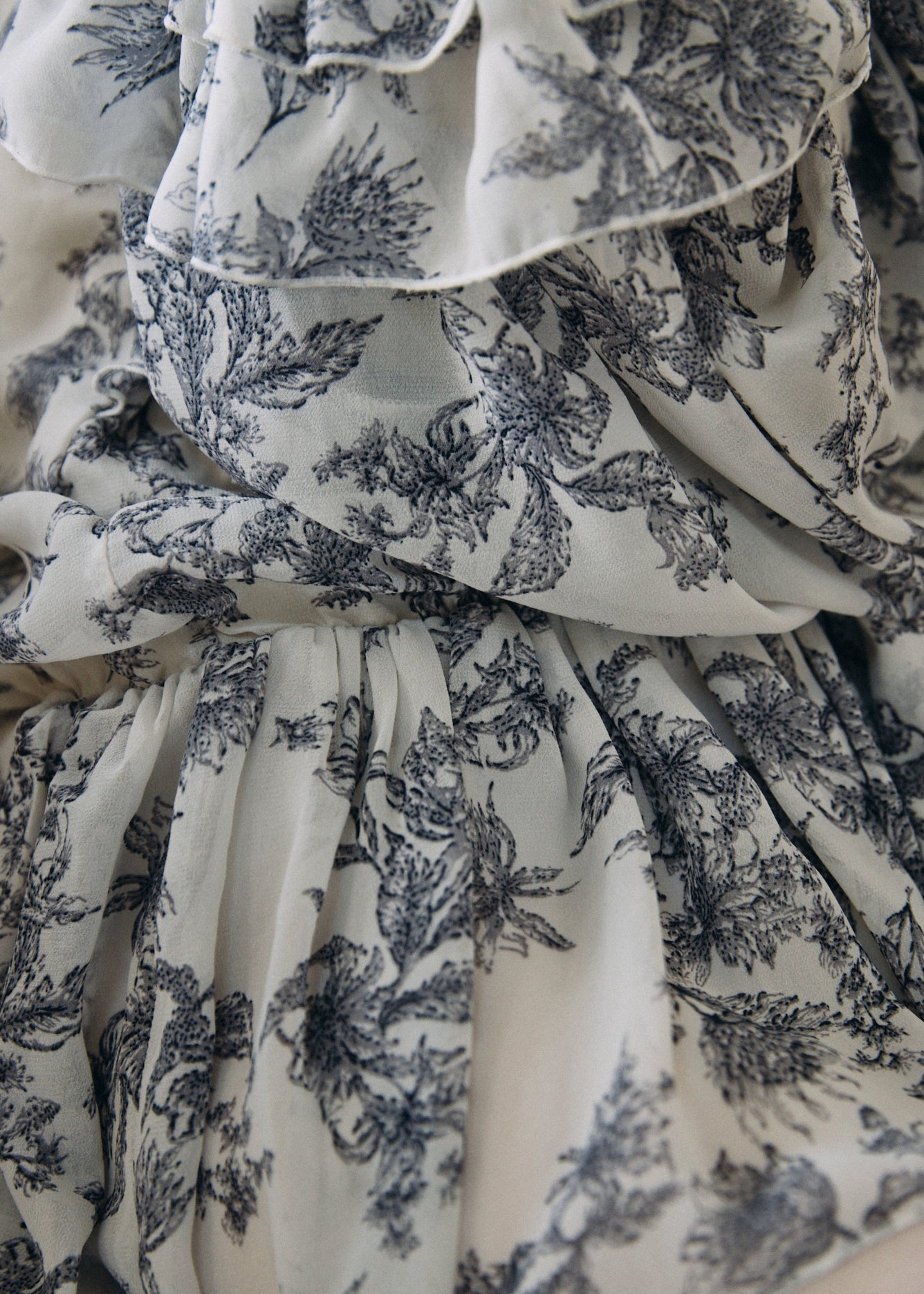 2Way Ribbon Tunic【FLOWER】