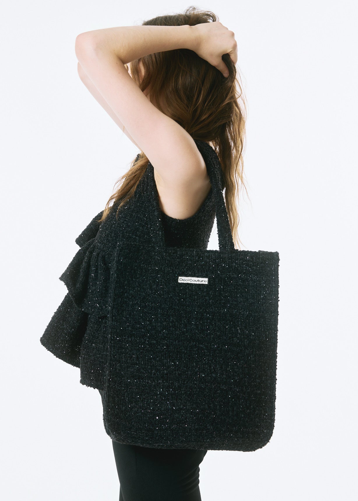 Fancy Tweed Tote Bag