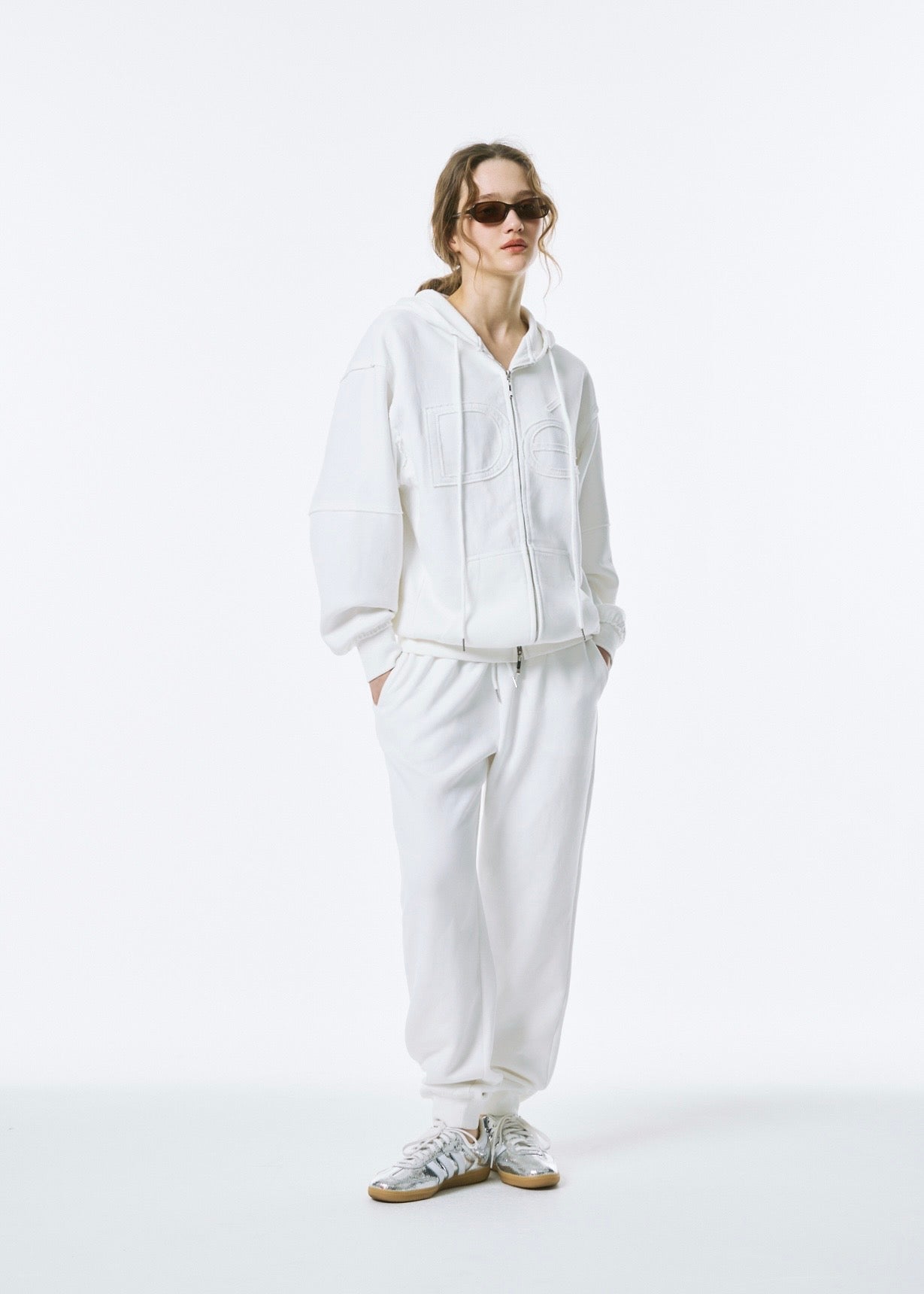 Dé Logo Zip Hoodie　