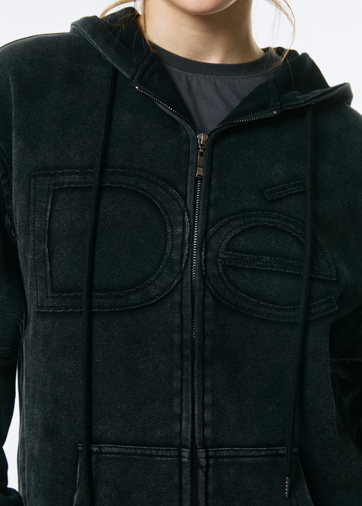 Dé Logo Zip Hoodie　