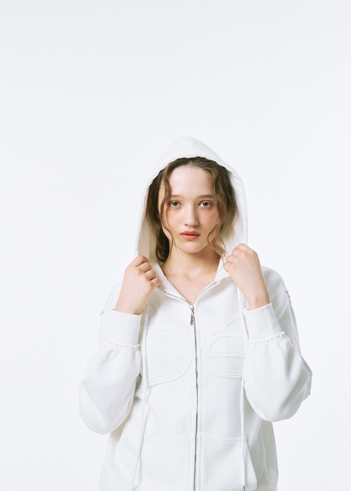 Dé Logo Zip Hoodie　