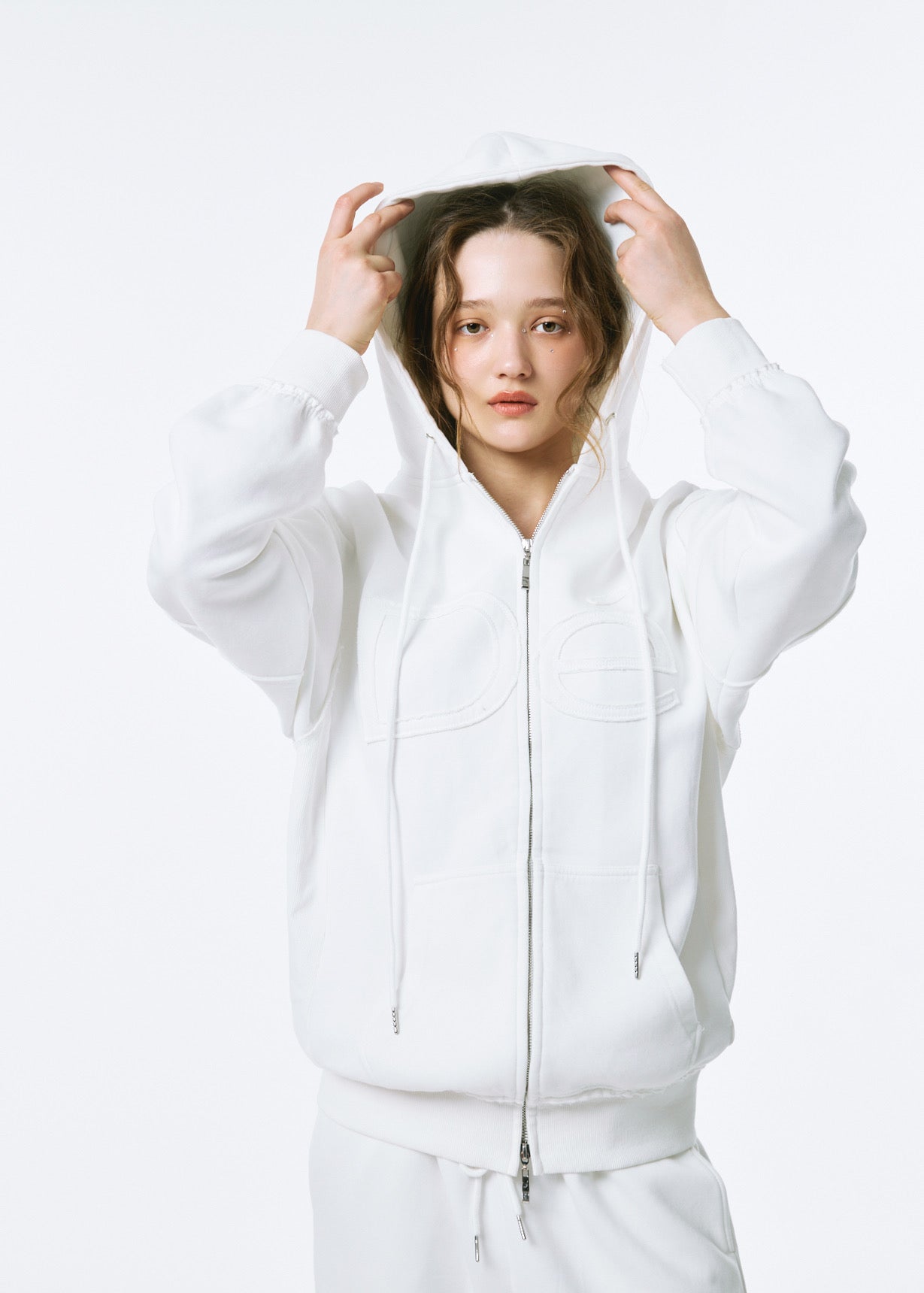 DA Logo Zip Hoodie Deaileジップパーカー Dé Logo Zip Hoodie