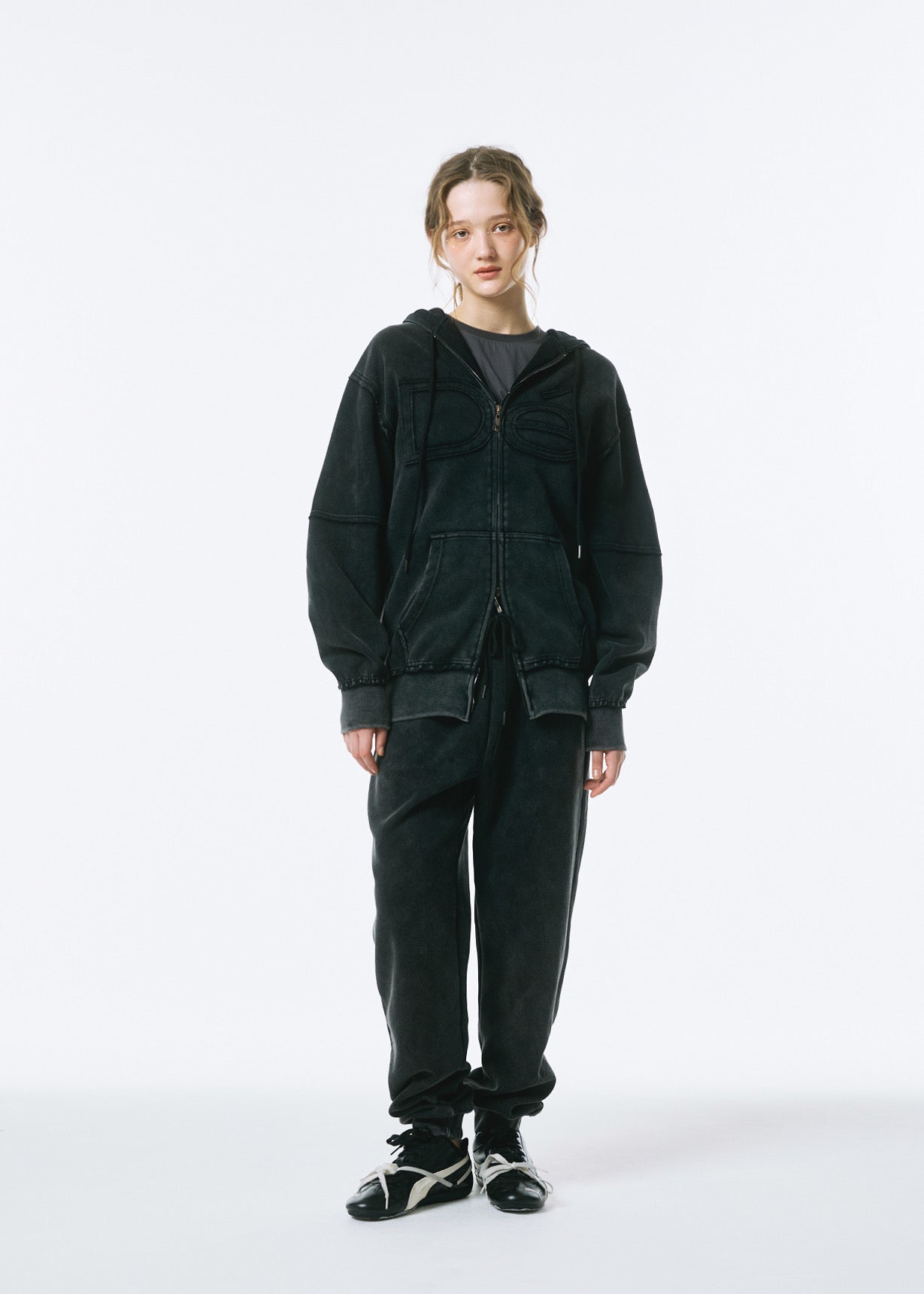 Dé Logo Zip Hoodie