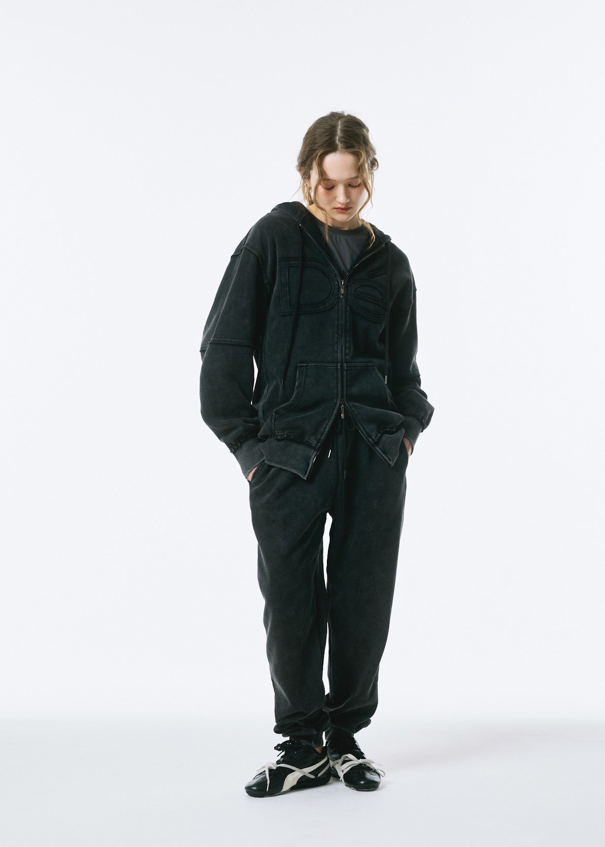 Dé Logo Zip Hoodie　