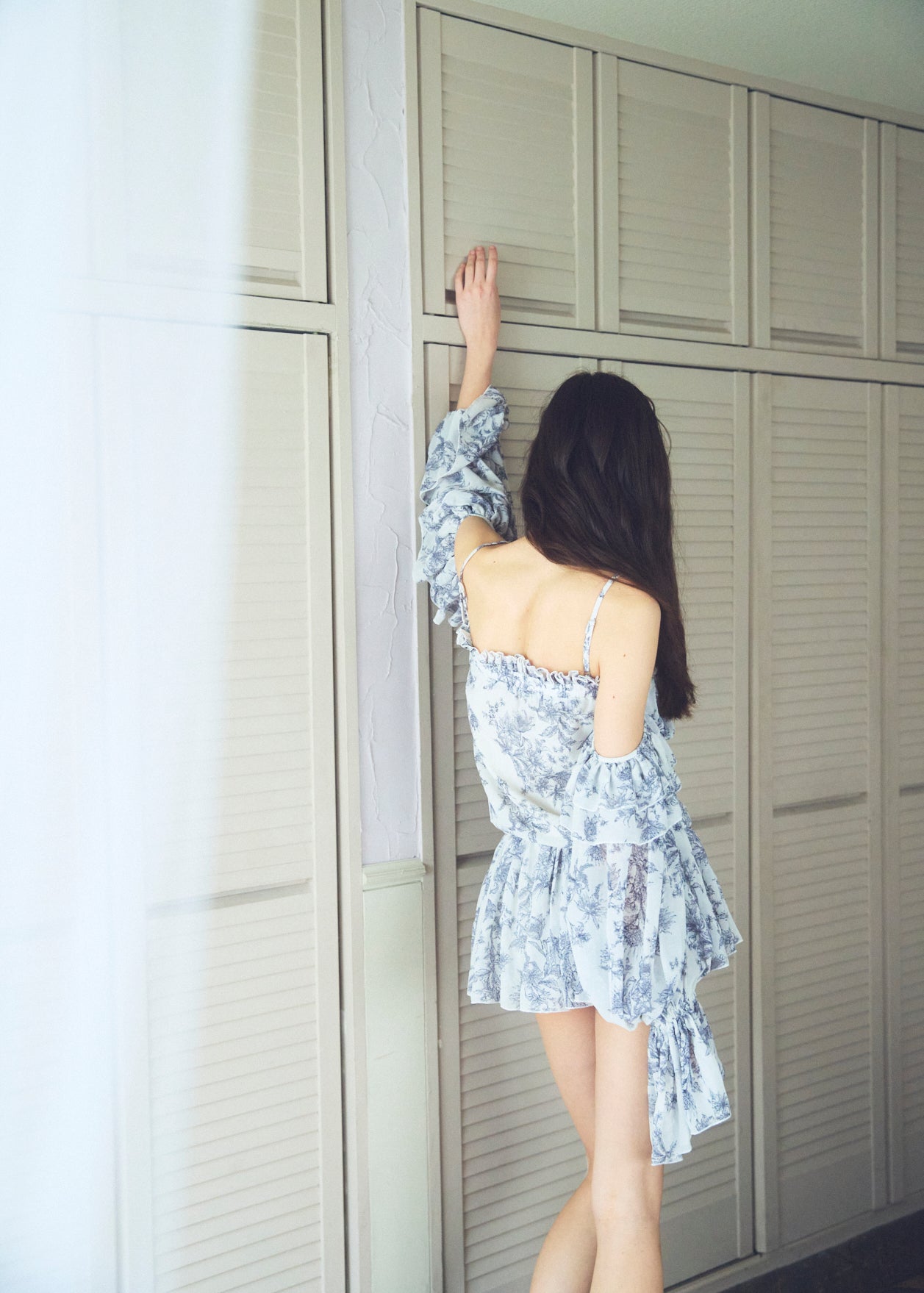 2Way Ribbon Tunic【FLOWER】