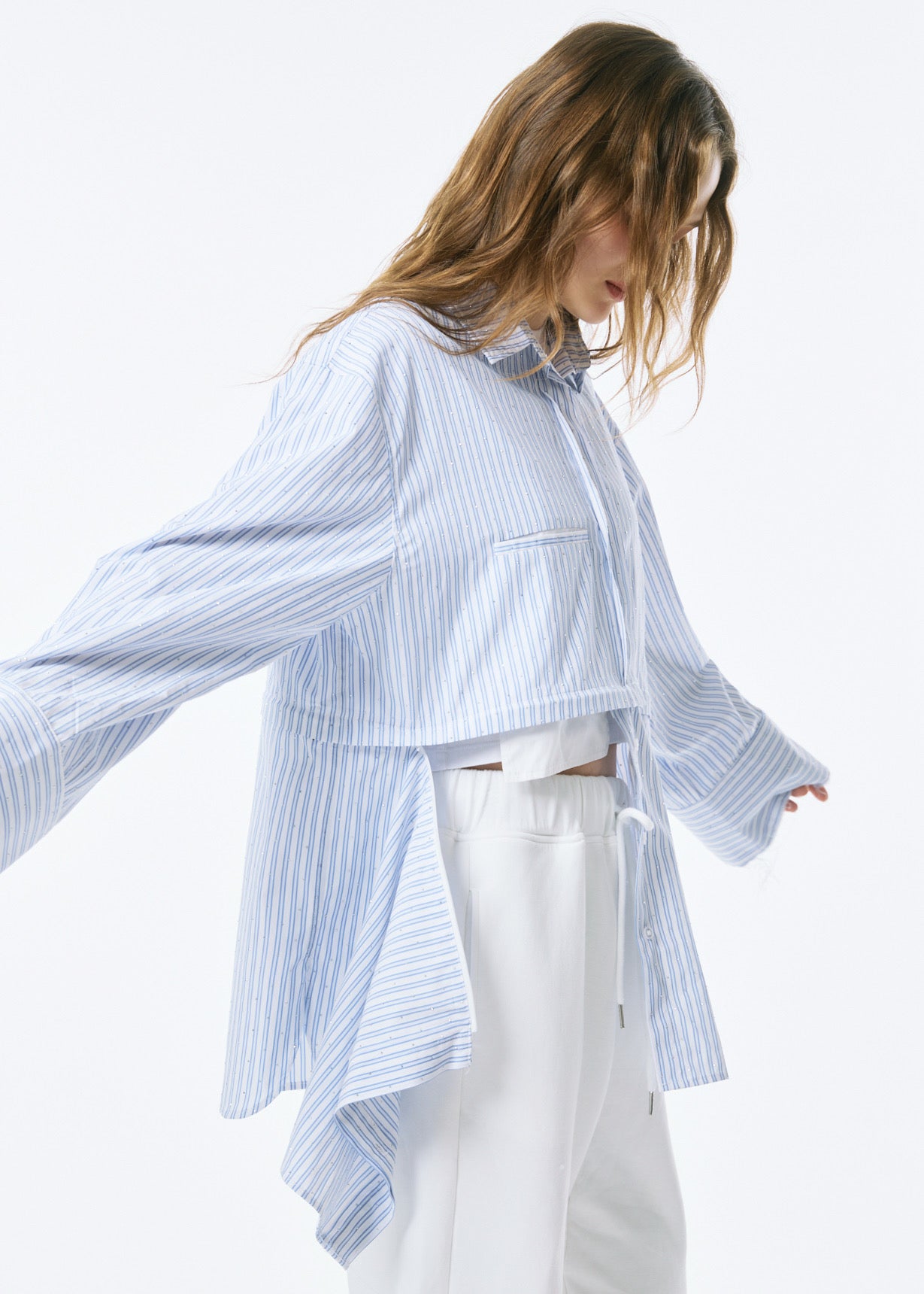 Damage 2Way Oversized Shirt