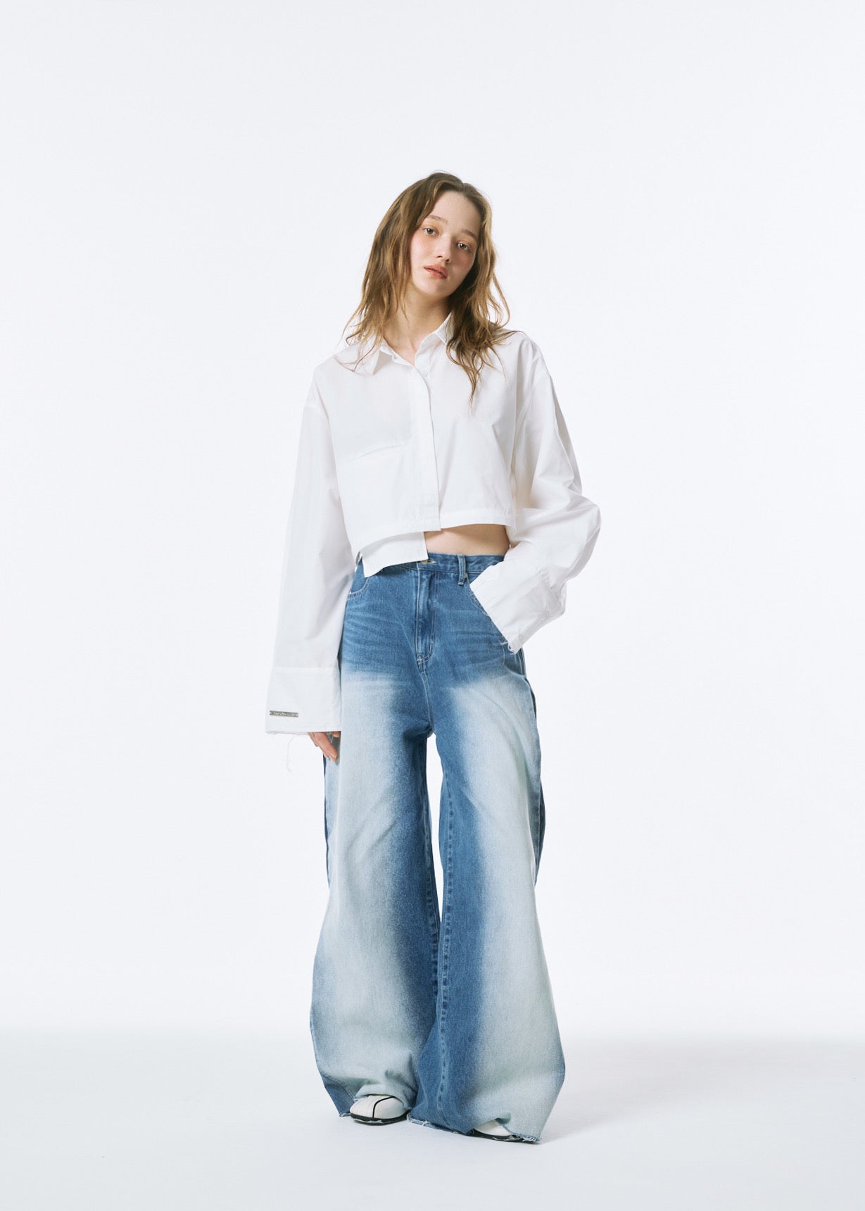 Damage 2Way Oversized Shirt