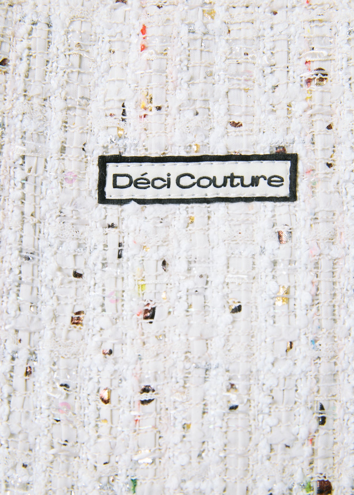 Fancy Tweed Tote Bag