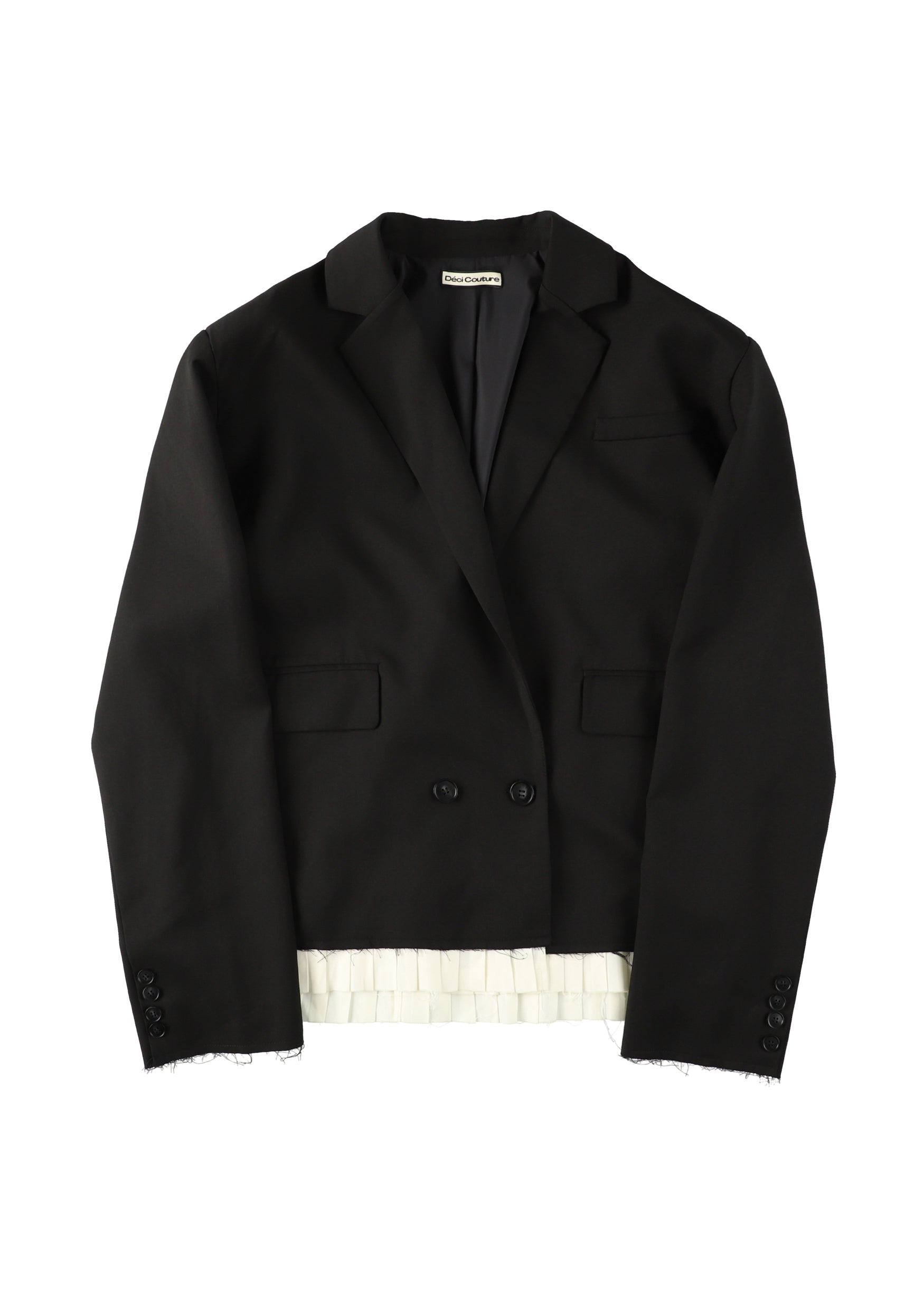 Pleated Oversized Jacket