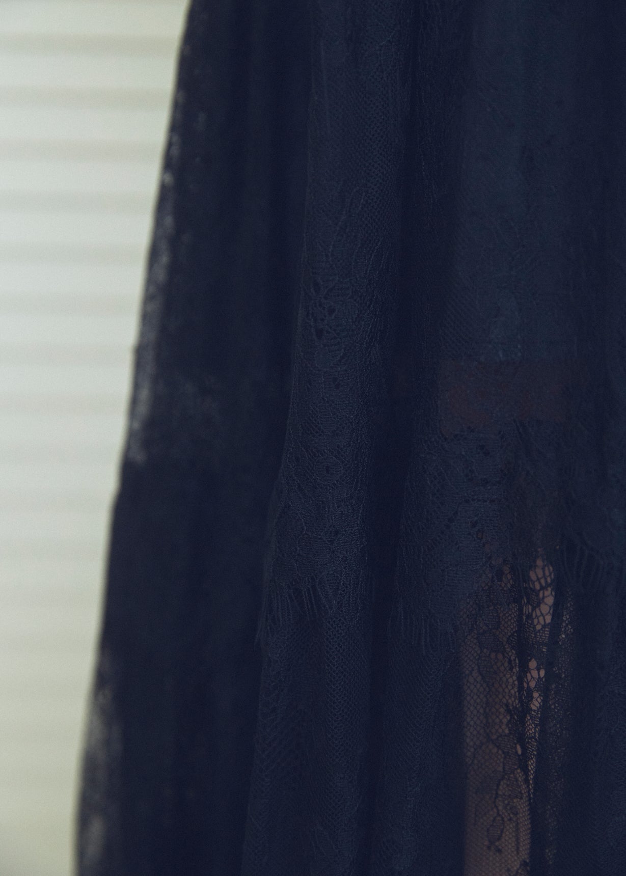 Asymmetric Lace Skirt