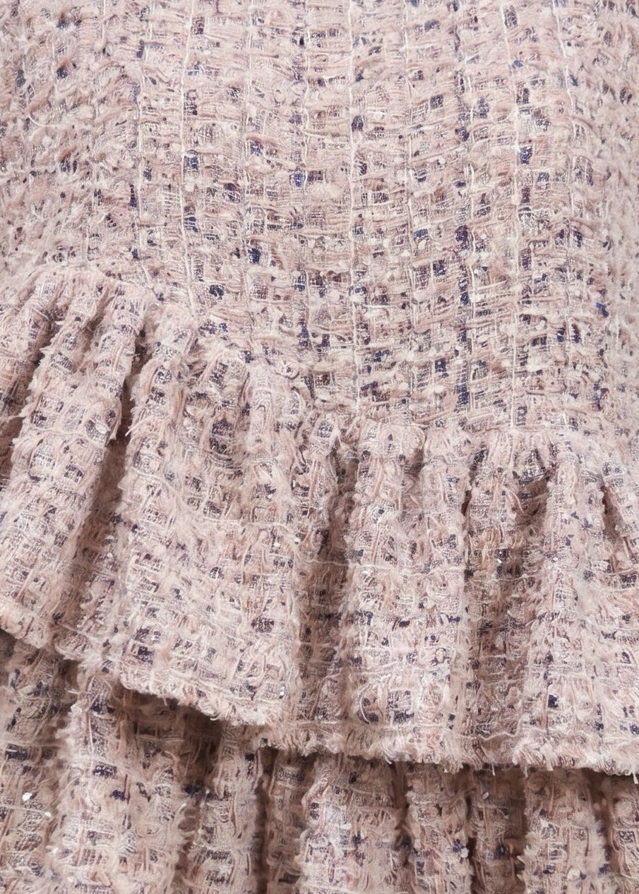 Fancy Tweed Frill Top【予約商品】
