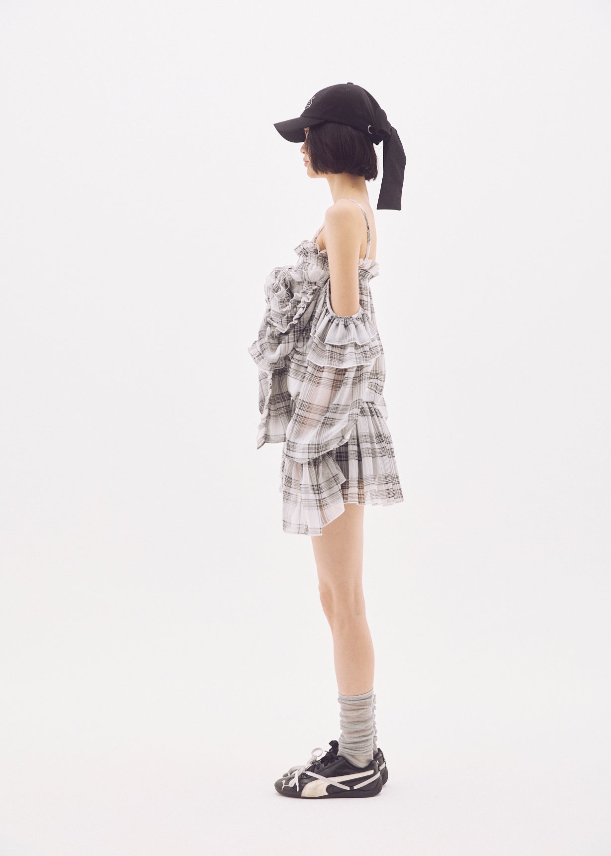 2Way Ribbon Tunic【CHECK】