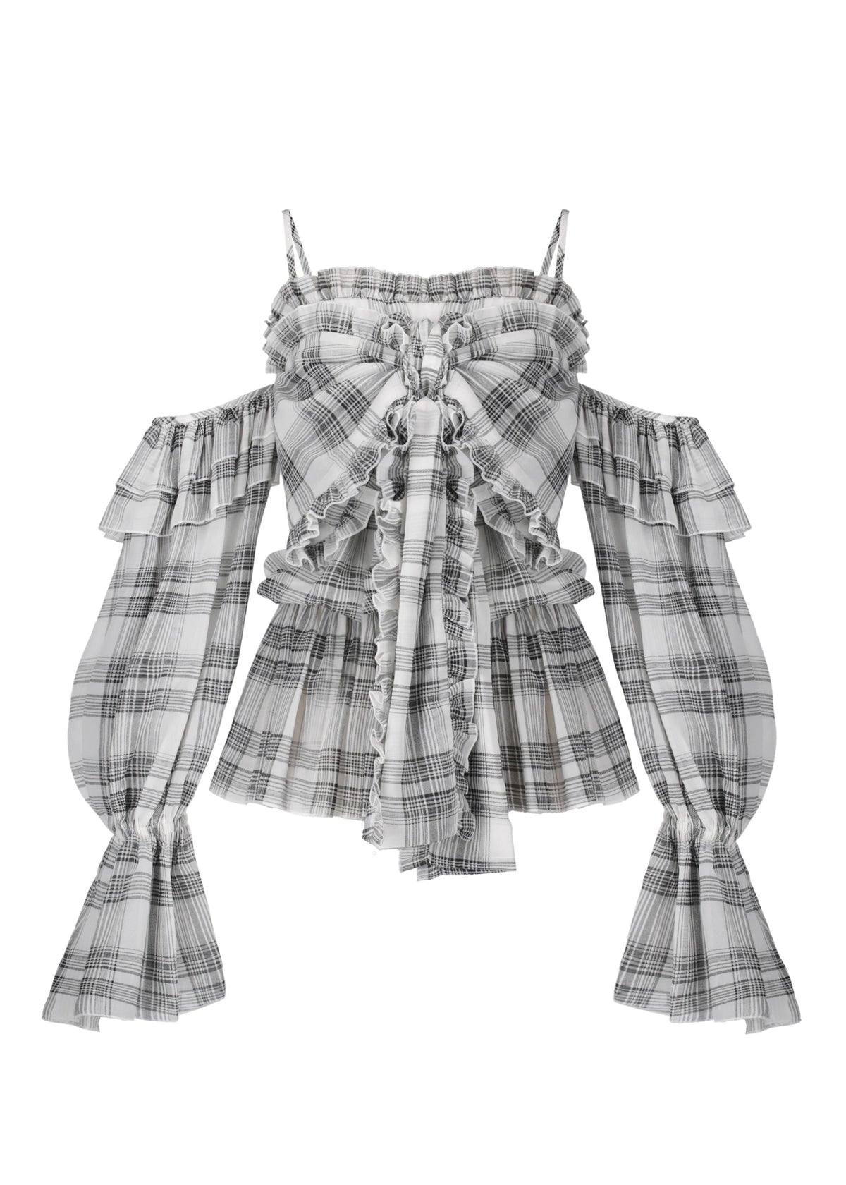 2Way Ribbon Tunic【CHECK】