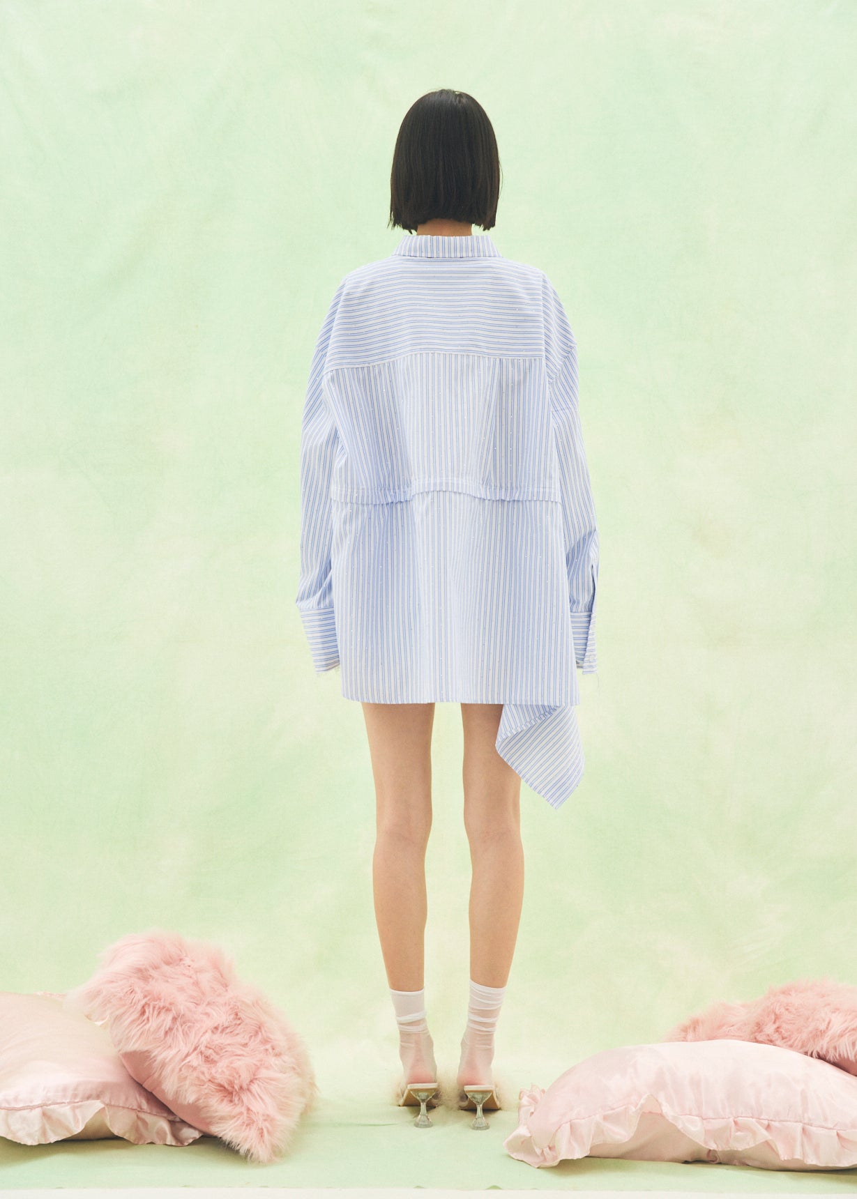 Damage 2Way Oversized Shirt