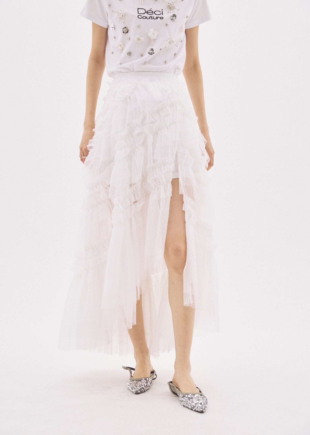 deci couture ロングスカート SKIRT