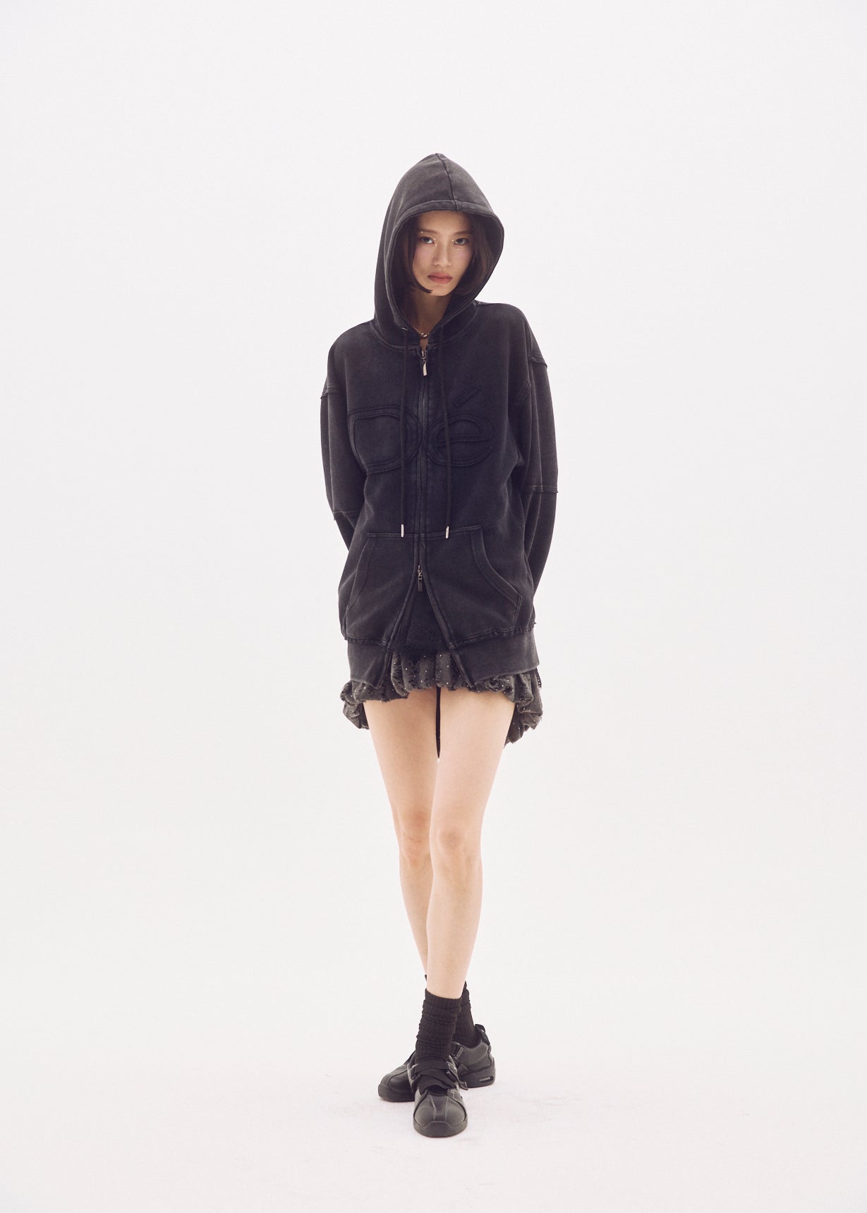 Dé Logo Zip Hoodie　