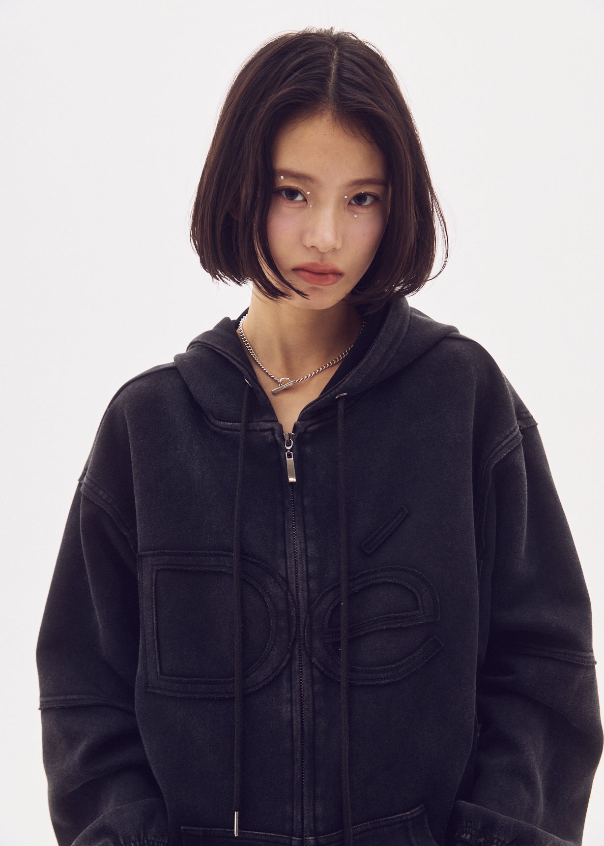 Dé Logo Zip Hoodie　
