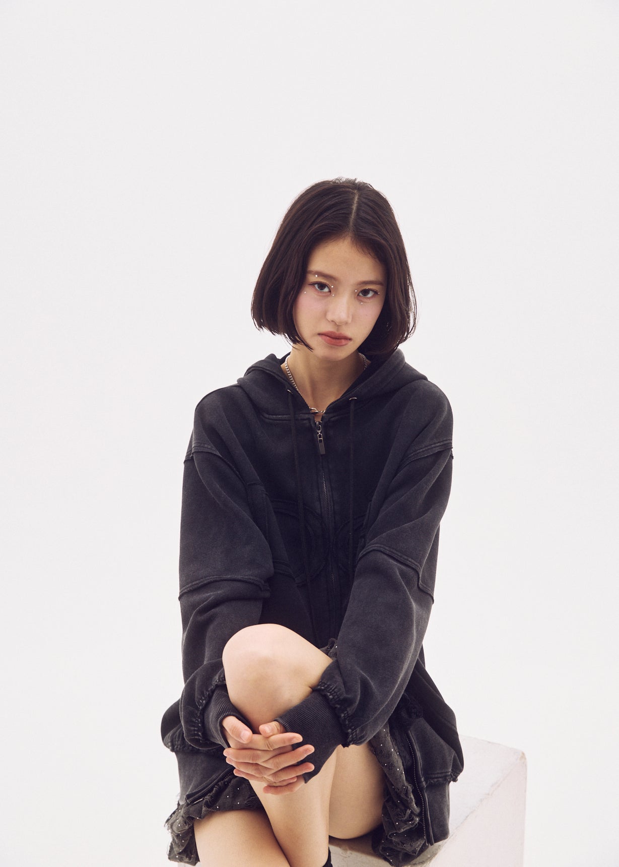 Dé Logo Zip Hoodie　