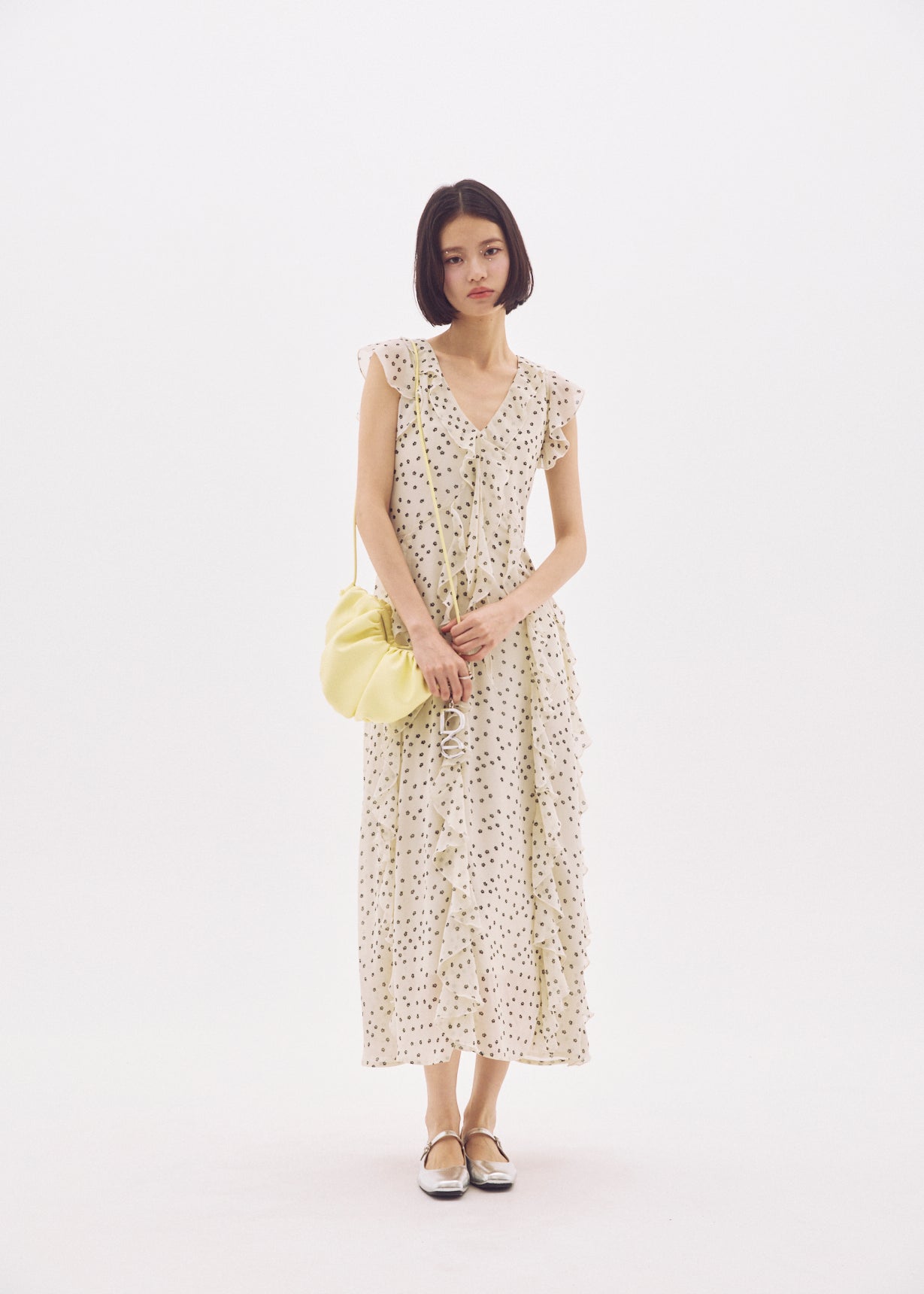Flower Ruffle Dress