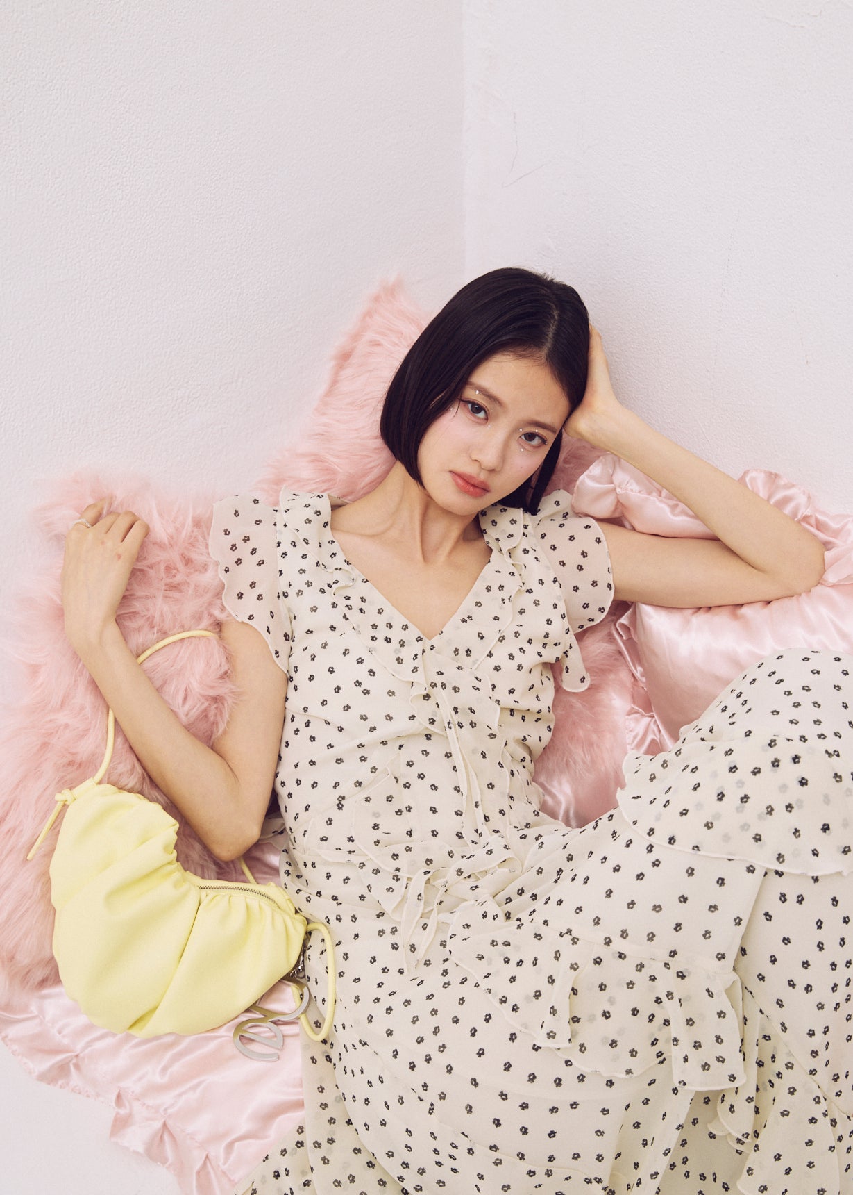 Flower Ruffle Dress
