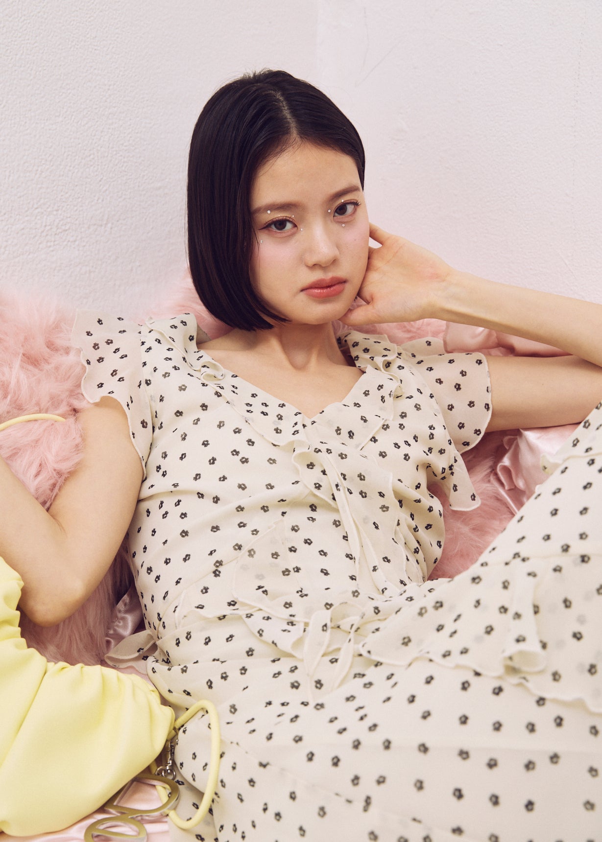 Flower Ruffle Dress