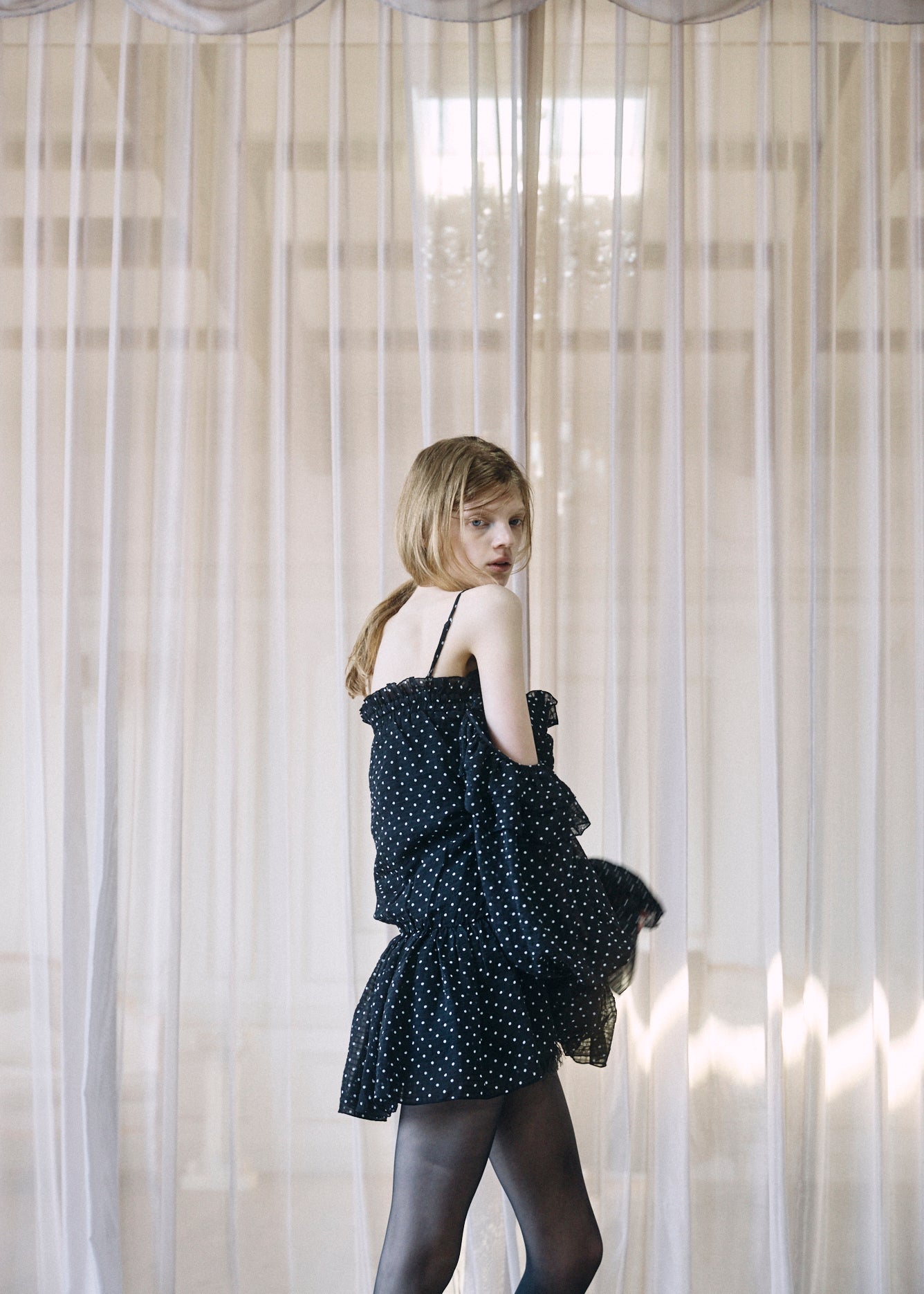 2Way Ribbon Tunic【DOT】