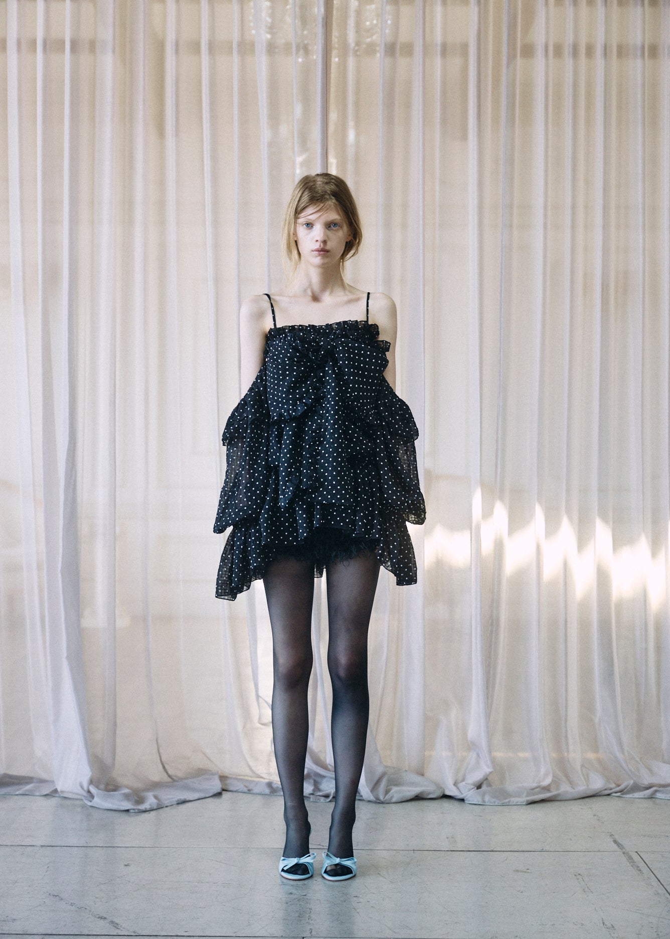 2Way Ribbon Tunic【DOT】
