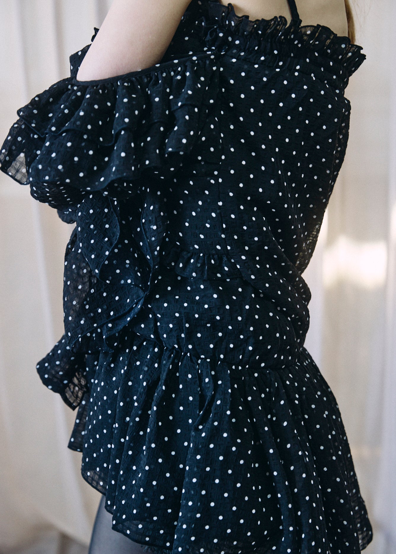 2Way Ribbon Tunic【DOT】