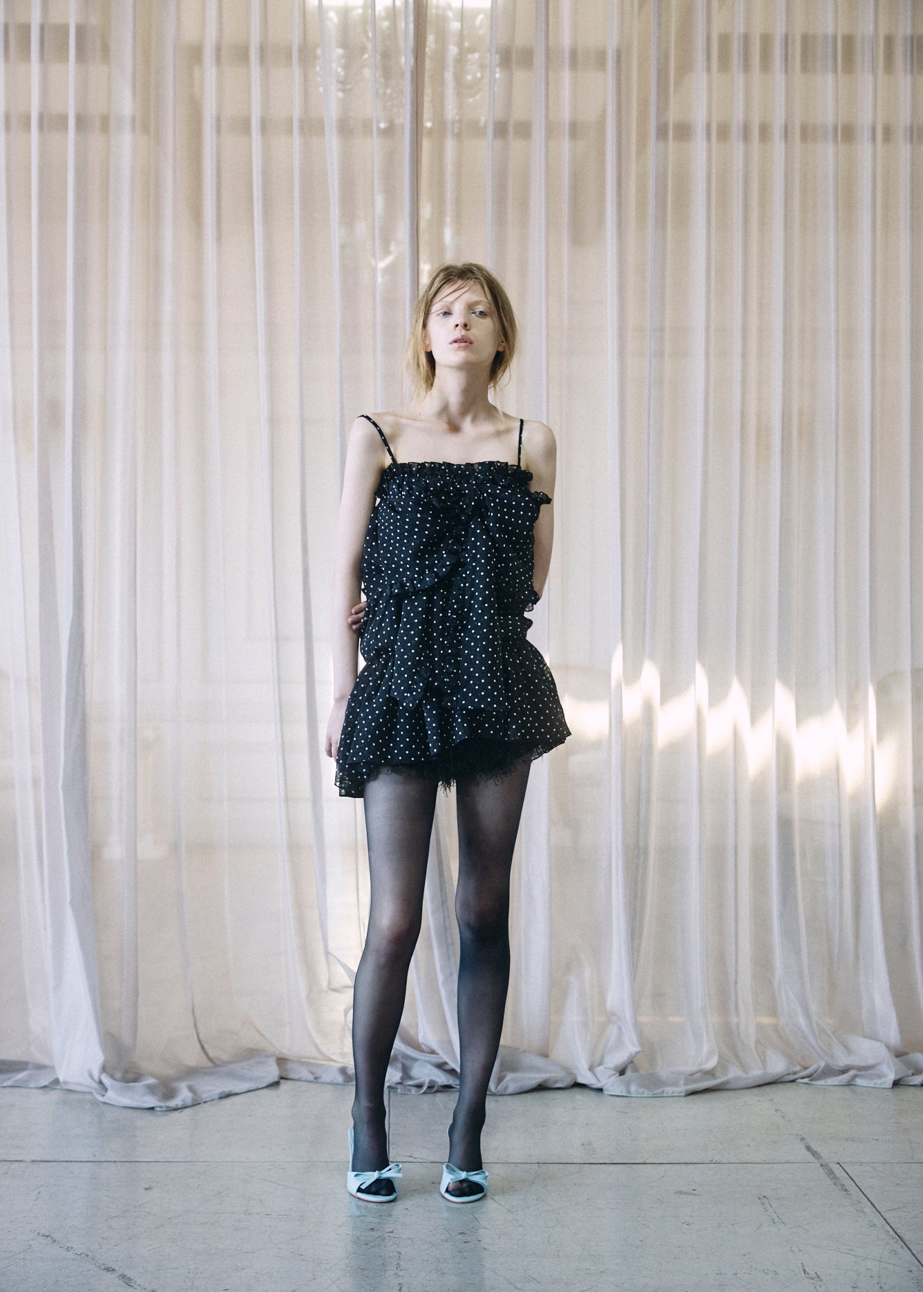 2Way Ribbon Tunic【DOT】