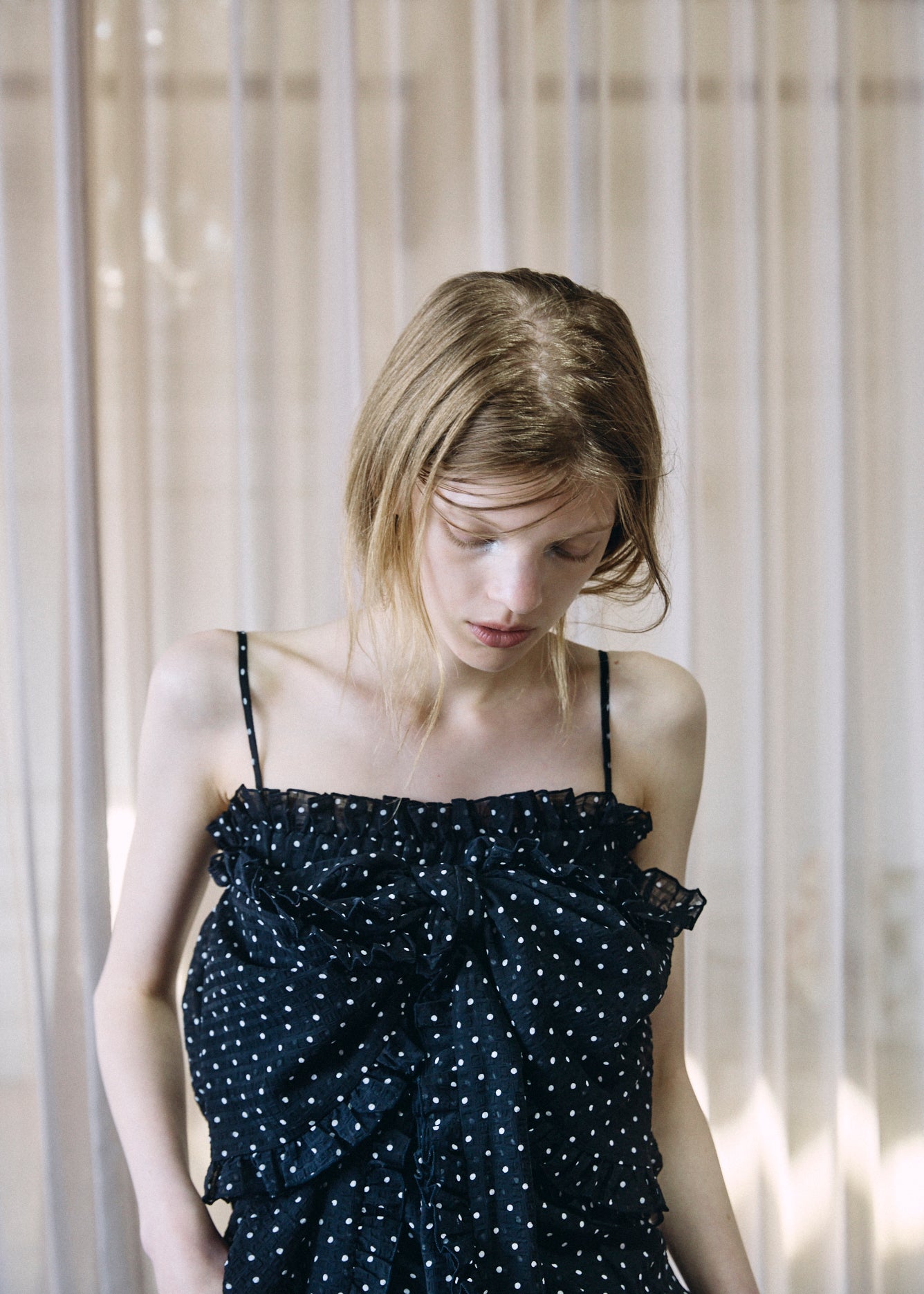 2Way Ribbon Tunic【DOT】