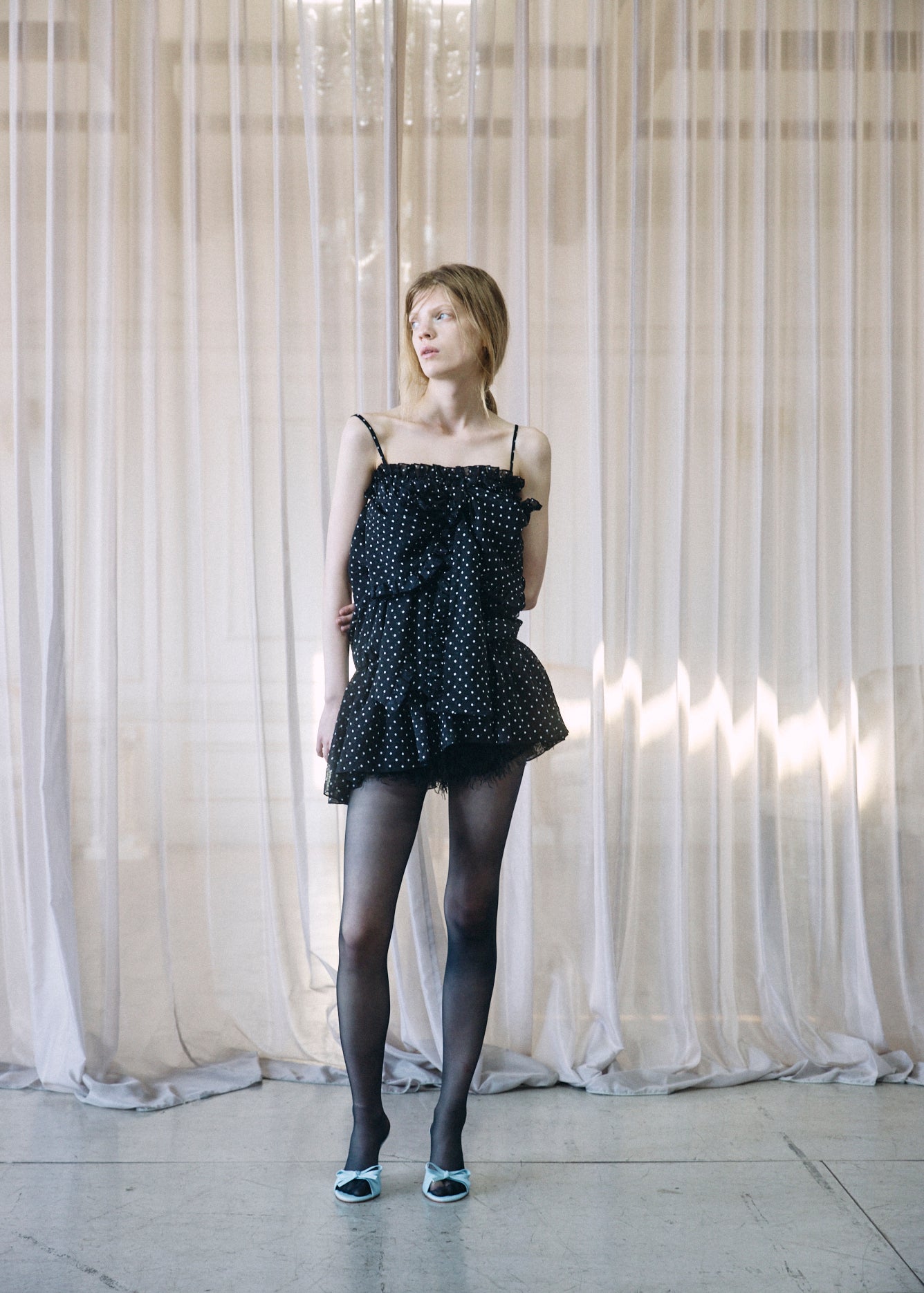 2Way Ribbon Tunic【DOT】
