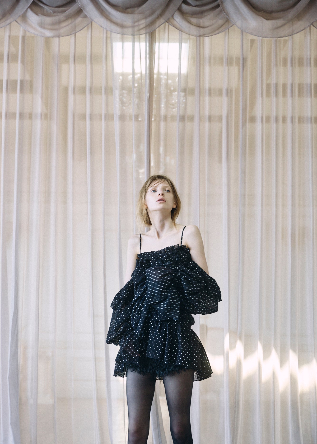 2Way Ribbon Tunic【DOT】