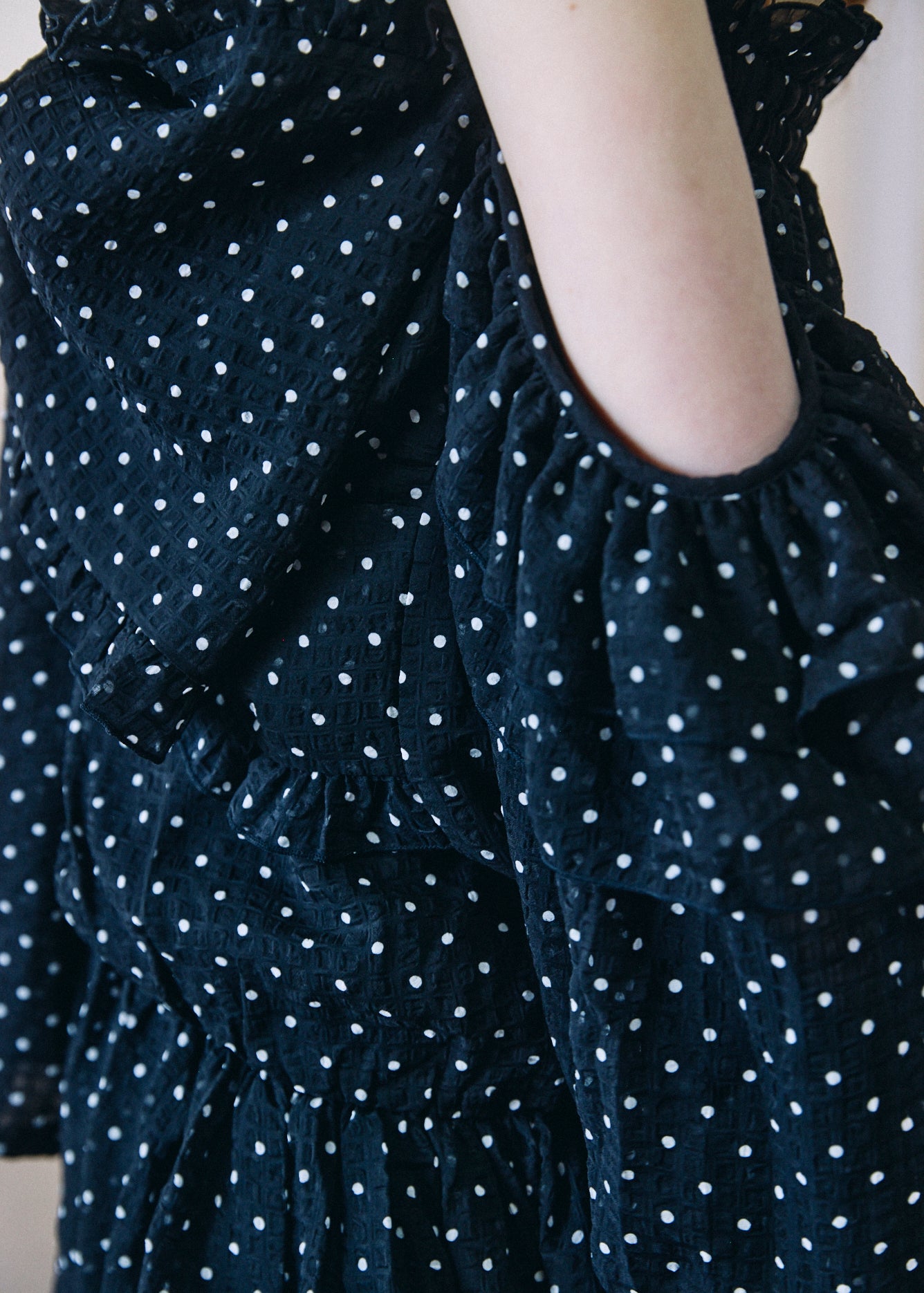2Way Ribbon Tunic【DOT】