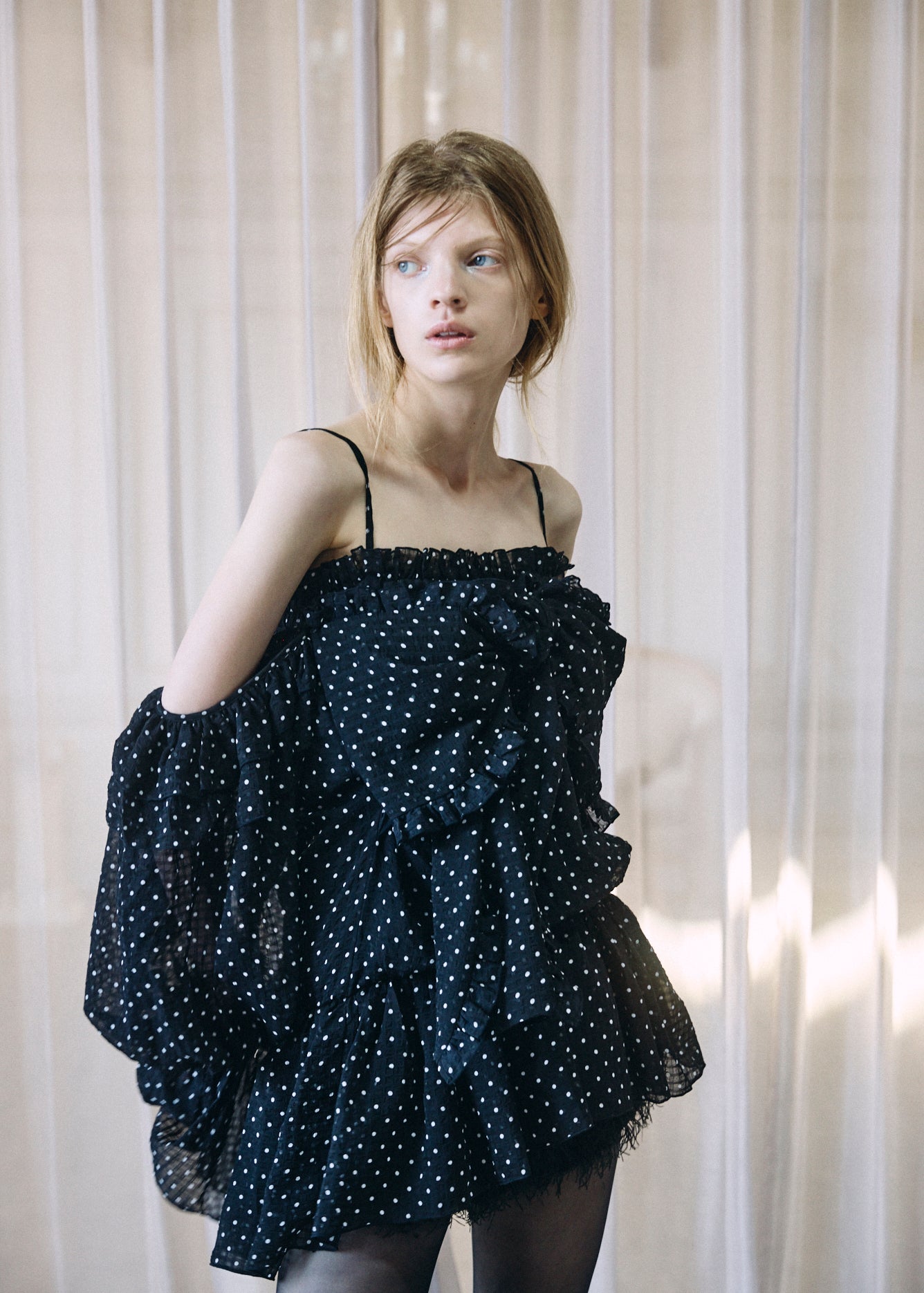 2Way Ribbon Tunic【DOT】