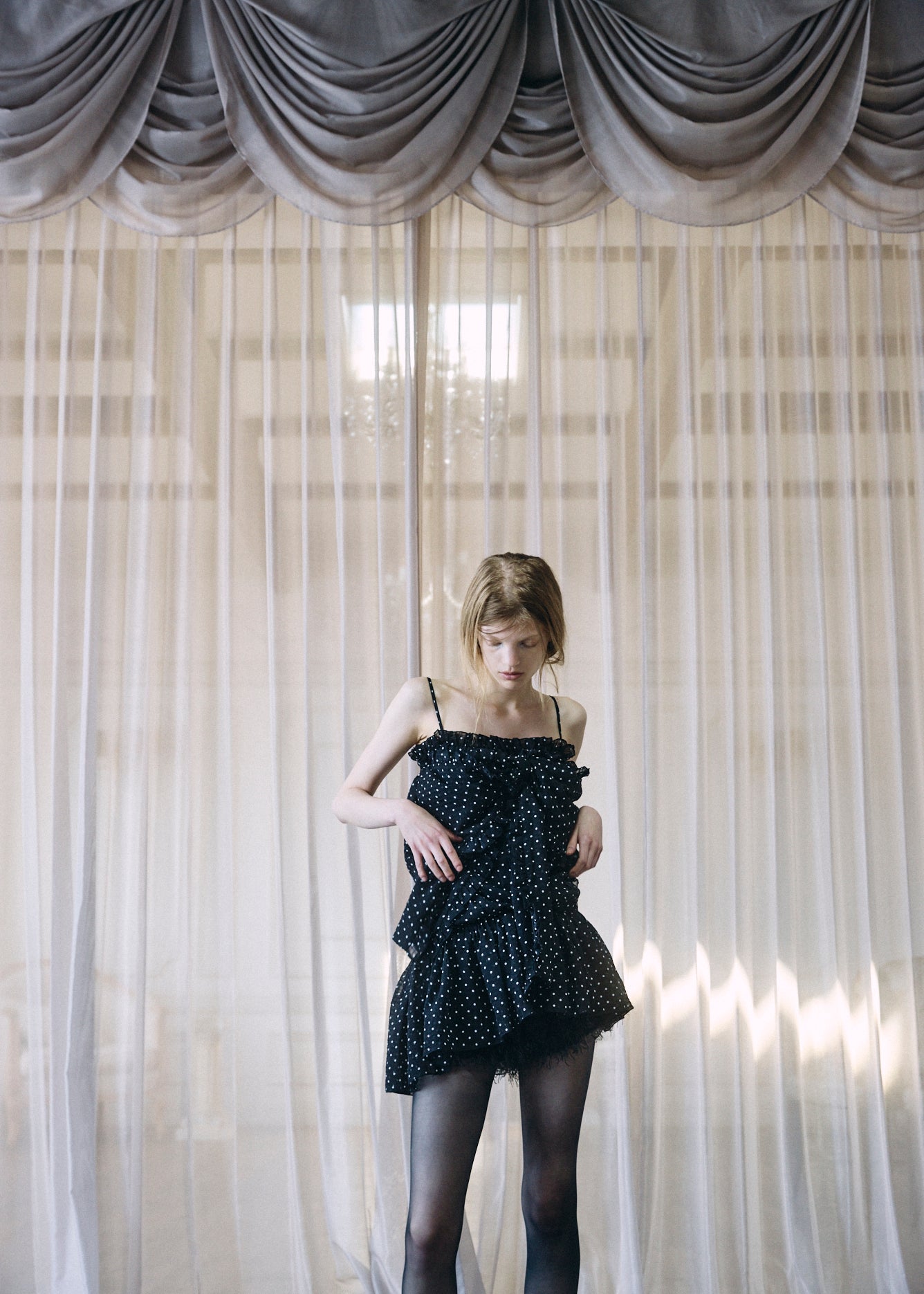 2Way Ribbon Tunic【DOT】