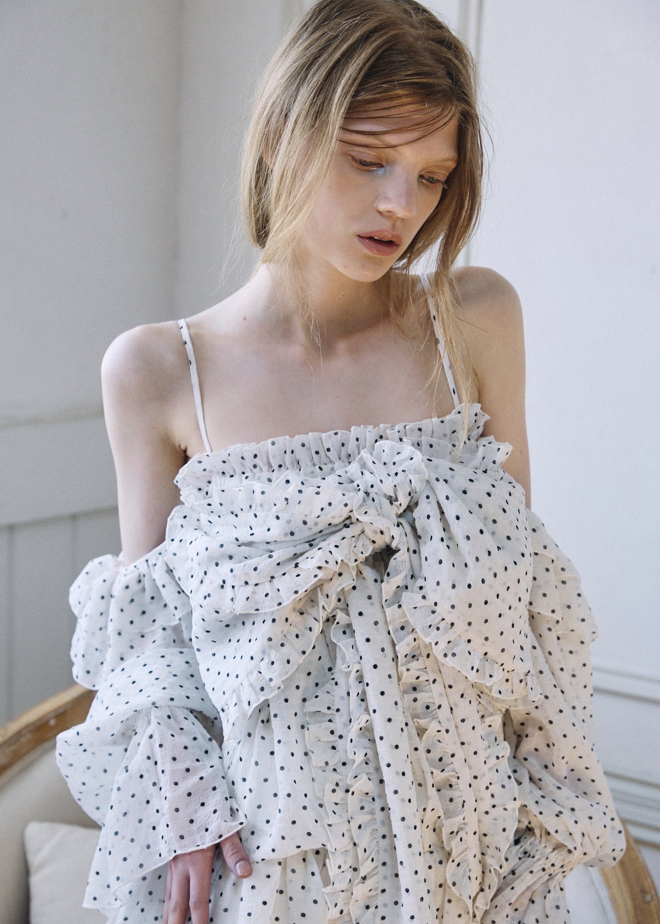 2Way Ribbon Tunic【DOT】